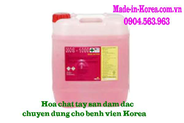 Hóa chất tẩy sàn đậm đặc-chuyên dụng cho bệnh viện Korea HOS-1000